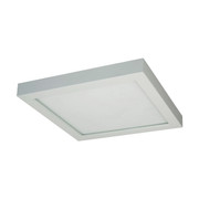 18.5 WATT 9 INCH FLUSH MOUNT LED FIXTURE 2700K SQUARE SHAPE WHITE FINISH 120 VOLTS IN-2EV04