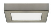 10.5 WATT 5.5 INCH FLUSH MOUNT LED FIXTURE 2700K SQUARE SHAPE BRUSHED NICKEL FINISH 120 VOLTS IN-2E889