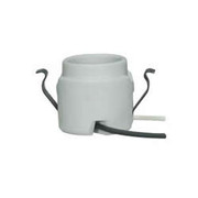 PORCELAIN SOCKET W/RIM & DOUBLE SNAP-IN CLIPS Replacement