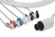 TEK-511 DIRECT-CONNECT ECG CABLES PINCH/GRABBER