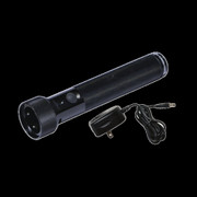FLASHLIGHT BODY WITH RECHARGEABLE BATTERY STICK AND CHARGER FOROPTIMAX