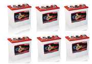 8V HAULER PRO X UTILITY 72V ELECTRIC GOLF CART BATTERY 6 PACK