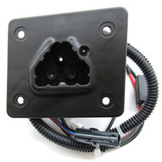 CHARGER RECEPTACLE 48V DELTA-Q FOR ELECTRIC RXV 2+2 2017 GOLF CART