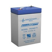 HD-125-VRS/4X EMERGENCY LIGHTING 4.5AH AGM WITH F1 TERMINALS BATTERY