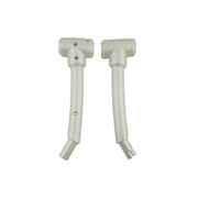 DWR11 SHIMMER AND SHINE RIGHT ROLLBAR SUPPORT SET (WHT) (CLD96)