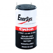 ENERSYS CYCLON 1000010124 EMERGENCY LIGHTING 2.5AH AGM D CELL BATTERY