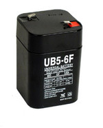 GENERAL PURPOSE SLA BATTERY 6 VOLTS IN-1JQD7