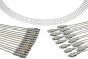 CAM 14 EKG LEADWIRES 1 WITHOUT ADAPTERS: