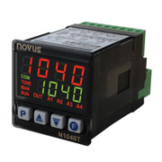 N1040-T USB 24V TIMER TEMPERATURE CONTROLLER NTC PT100 JKT 3RELAYS PULSE 48X48MM 1 16 DIN