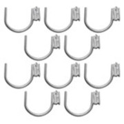 E TRACK MULTI PURPOSE J HOOK 4 INCHES HANGER 10 PACK Replacement