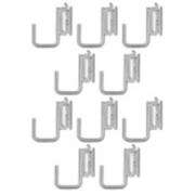 E TRACK MULTI PURPOSE J HOOK 2 INCHES HANGER 10 PACK Replacement