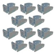 E TRACK WOOD BEAM END SOCKET WITH HINGE 10 PACK