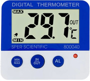 CERTIFIIED DIGITAL TEMPERATURE MONITOR WITH REMOTE SENSOR AND FROST POINT ALARM