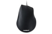 WETKEYS PROFESSIONAL GRADE ERGONOMIC OPTICAL WATERPROOF MOUSE WITH 3 BUTTON SCROLL USB PS2 BLACK