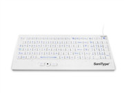 SANITYPE BACKLIT RUGGED POINT HEAVY DUTY FULL SIZE KEYBOARD WITH TRACK POINTER USB
