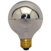 60 WATT 120130 VOLT 12 SILVER GLOBE