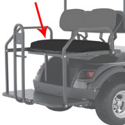 REPLACEMENT SEAT BOTTOM ASSEMBLY FOR FLIP SEAT - BLACK - MODELS 2018