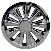 PRO FIT 8 INCH CHROME SPOKE WHEEL COVER E Z GO, CLUB CAR, YAMAHA