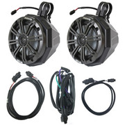 TEXTRONARCTIC CAT SSV WORKS 6.5-INCH KICKER SPEAKER PODS - 2012-2019 WILDCAT