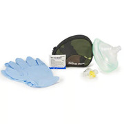 Pocket Mask Gloves Camouflage Soft Medical First Aid Case Replacement