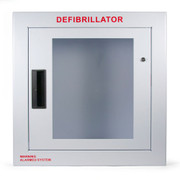 Large AED Wall Cabinet with Keyed Alarm for Medical Storage