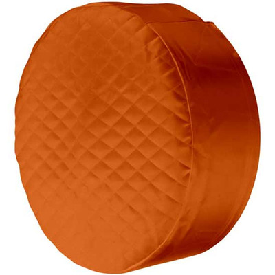 379 YEAR 1994 26 IN Orange Quilted Vinyl Tank Covers WITH 4 IN Sleeve Replacement