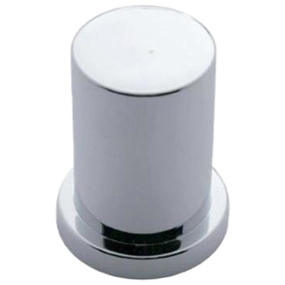 1.1875 x 2.125 Inch Chrome Plastic Huck Nut Cover With Flange