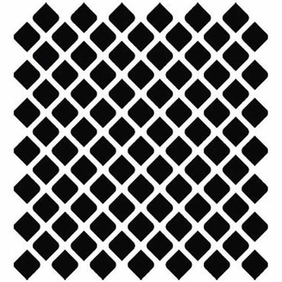 304 Stainless Steel Lower Punch Grille Inserts WSnake Skin Pattern Cutouts For Kenworth T660 Replacement