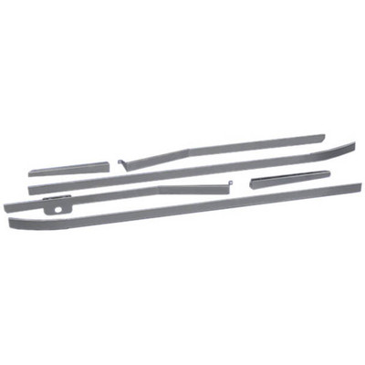 2 in Stainless Steel Blank Cab-Sleeper Panels For Freightliner Cascadia 116BBC 2018-Current Replacement