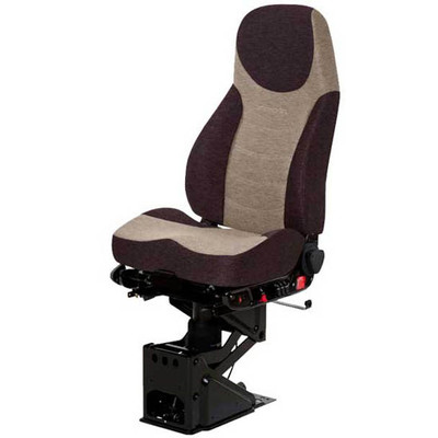 Chocolate Brown Light Tan 2 Tone Mordura Cloth Corsair Air High Seat Wcycler Heat WO ArmRest