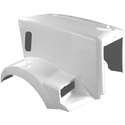 Jones Performance Metton Replacement for Kenworth T800 Short Hood Fiberglass