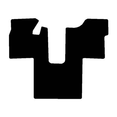 Black Front Floor Mats For Peterbilt 579 With Manual Transmission Replacement