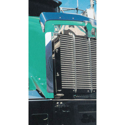 Stainless Steel Side Hood Deflector For Kenworth T800