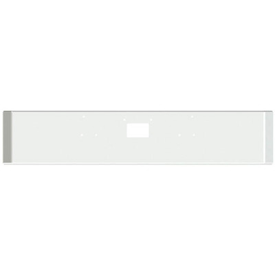 16 in Chrome Texas Mitered End Road Runner Bumper 7 Gauge WTow Hole Replacement