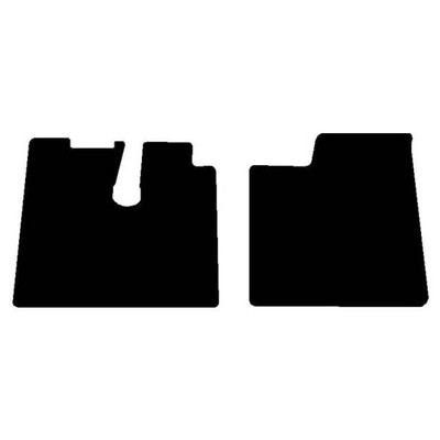 Black 2 PC Front Floor Mats For Kenworth T600 T660 T800 AND W900 WAutomatic Transmission Replacement