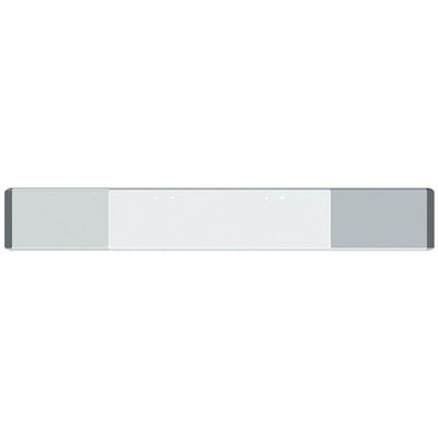 16 in Chrome Single Break Bumper WSquare Rolled Ends For Freightliner FLC120 SBA Replacement