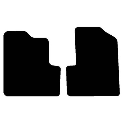 Black 2 PC Front Floor Mats For Freightliner Classic XL AND FLD Replacement