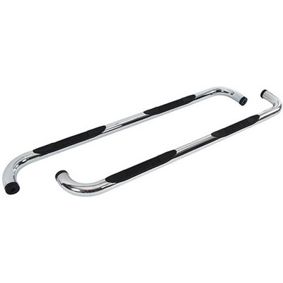 4000 Series Chrome Side Steps AND Mounting Brackets Nissan Titan W4 Doors AND Crew Cab Replacement