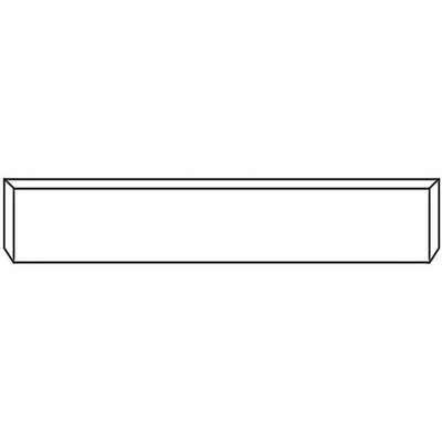 20 in Chrome Texas Boxed End Bumper 10 Gauge WUST Mounts For Western Star 4900 SFA 2008-Newer Replacement