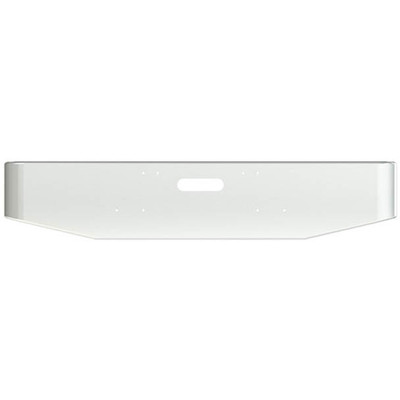 12 in Chrome Standard Rolled End Bumper 7 Gauge WTow Replacement