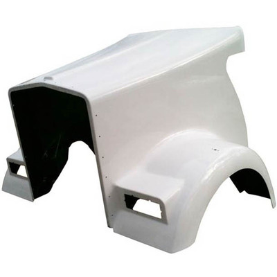 Jones Performance Fiberglass Hood for Kenworth W900L Aerocab Replacement Automotive Part