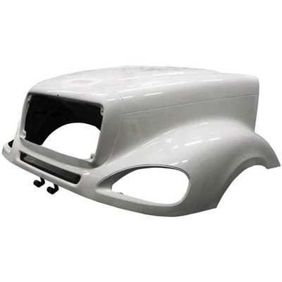 Jones Performance Fiberglass Hood For Freightliner Columbia 120 2001-Newer Replacement