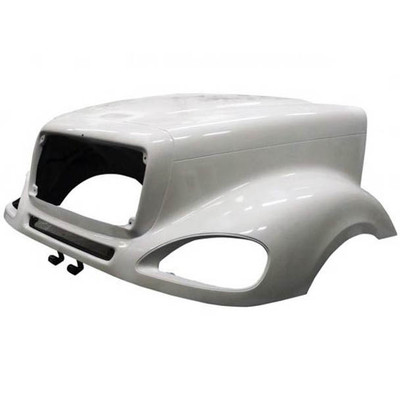 Jones Performance Fiberglass Hood For Freightliner Columbia 120 BBC