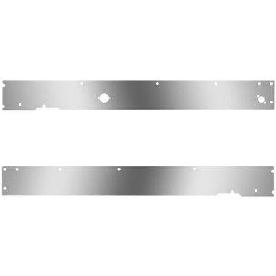 Blank Cab Panels W Block Heater Plug Driver Side Step Light Hole Kenworth T660 W Cab Mount Exhaust