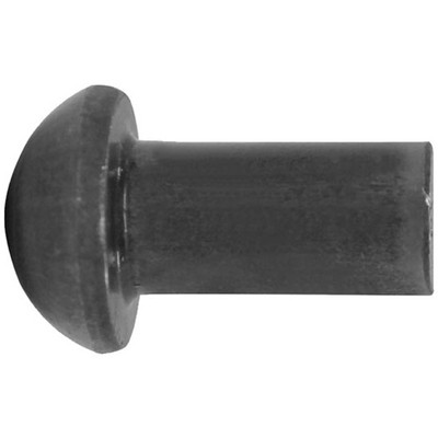 1 Inch Steel Round Head Rivet 1/2 In OD Replacement Rivet