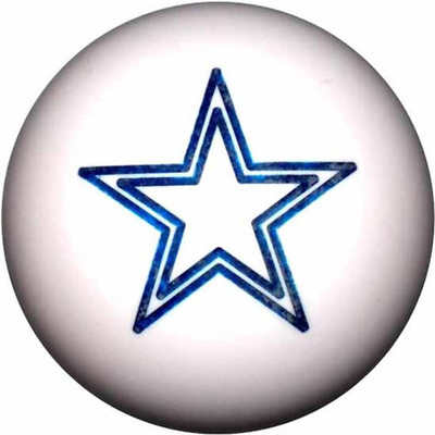 2.125 Inch White Star Brake Knob For Threaded Dash Air Brake Valve Replacement