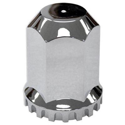 33MM Chrome Plastic Hubcap Nut Cover Replacement