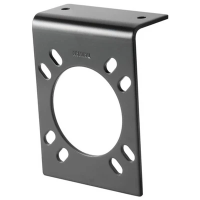 7-Way RV Blade Connector Mounting Bracket With Slotted Screw Holes Replacement