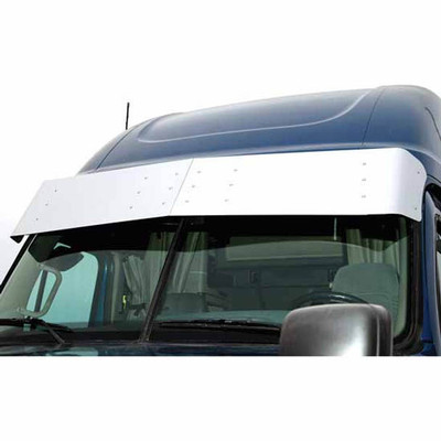 FREIGHTLINER CASCADIA 125 YEAR 2014 STAINLESS STEEL BLANK STANDARD MOUNT VISOR KIT Replacement