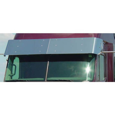 FREIGHTLINER COLUMBIA 112 YEAR 2011 17 IN STAINLESS STEEL DROP VISOR Replacement